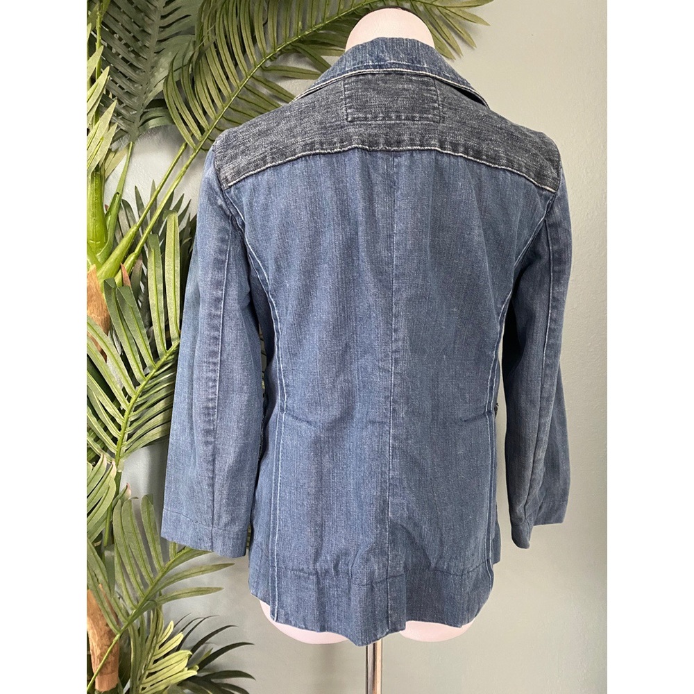 Marc Jacobs Patchwork Denim Blazer - image 3